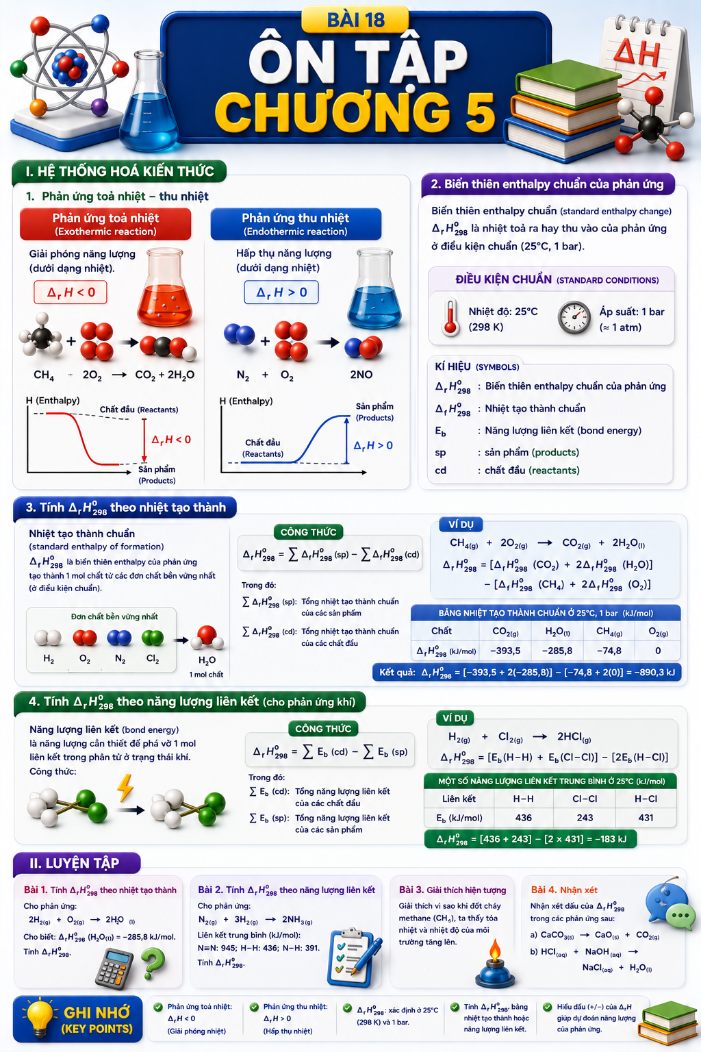 Infographic Ôn tập chương 5