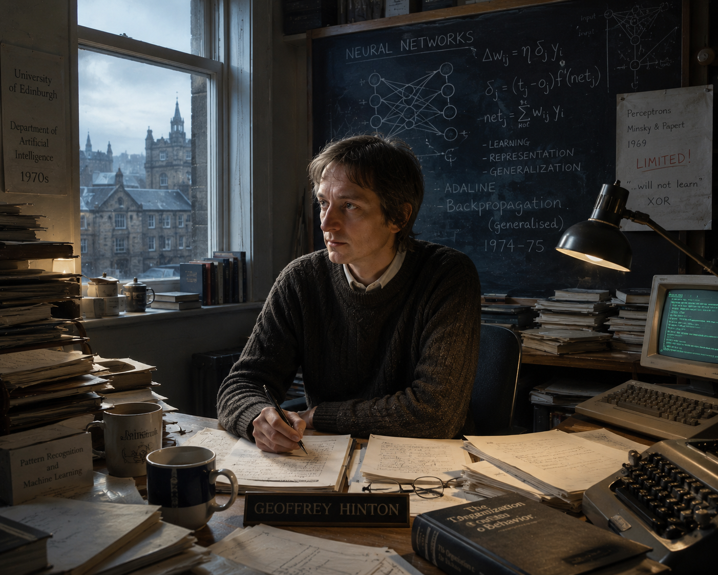 Người Tiên Phong Trong Bóng Tối: Hành Trình Của Geoffrey Hinton Với Mạng Nơ-ron