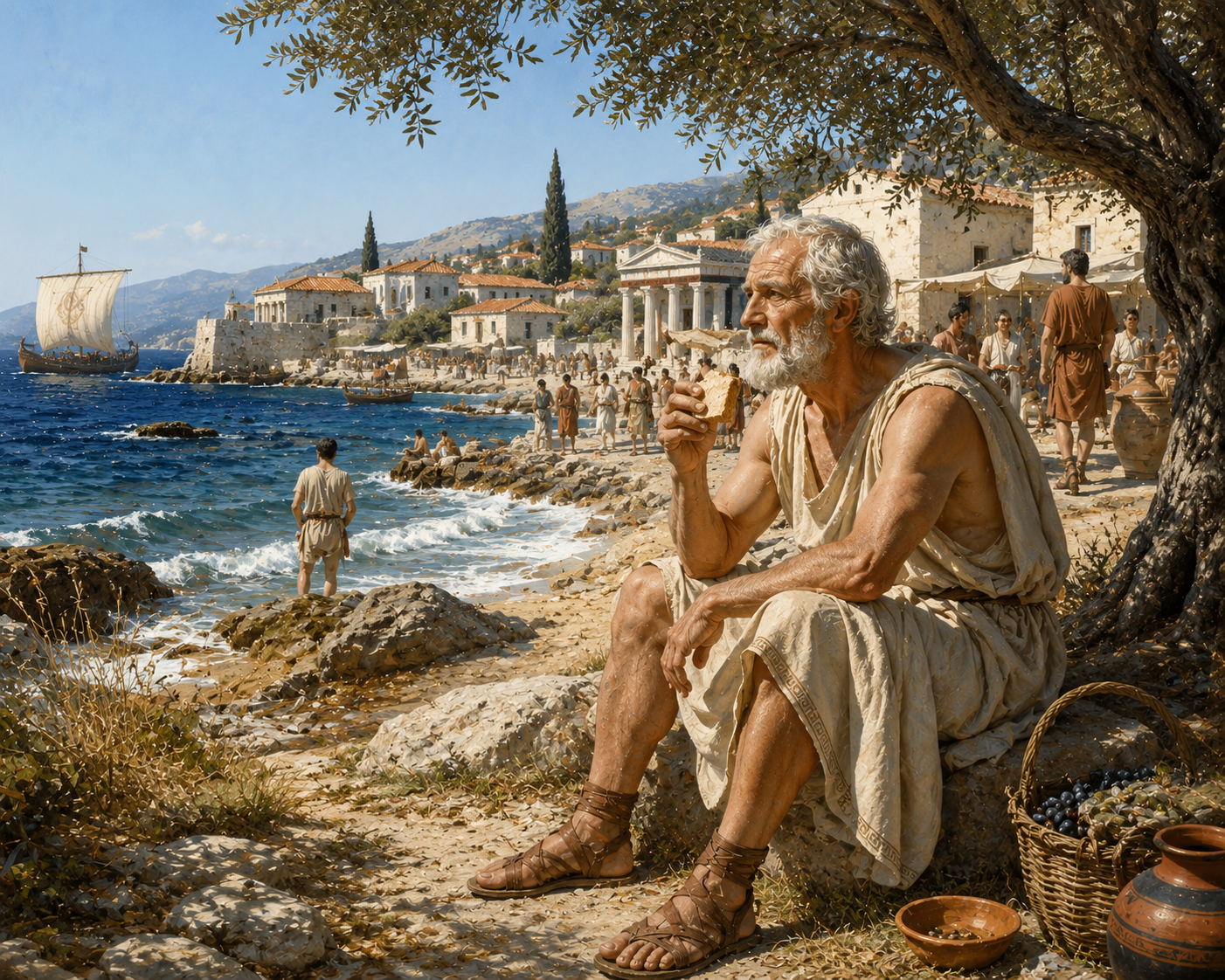 Hạt Nhỏ Vô Hình: Hành Trình Tư Duy Của Democritus