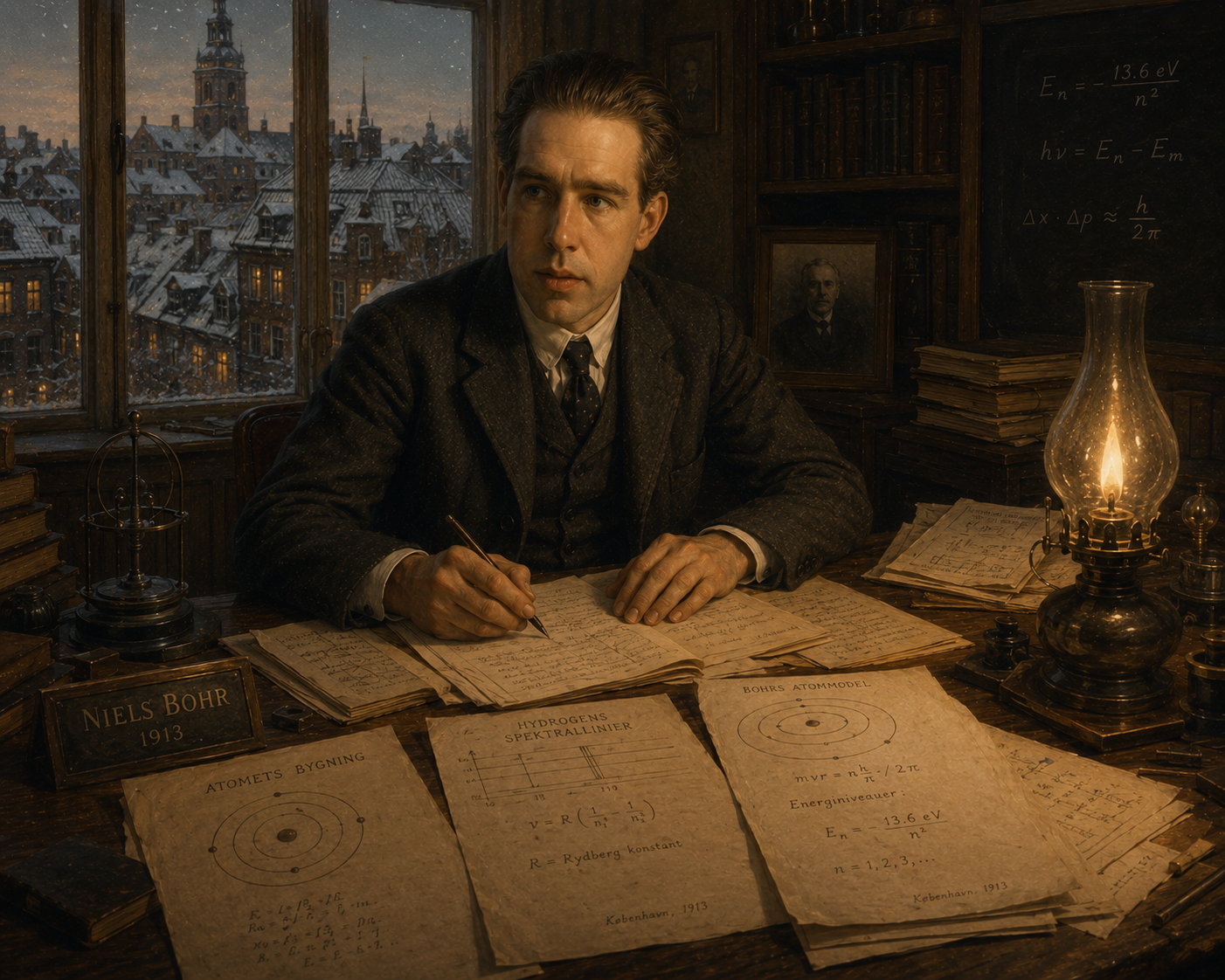 Ánh Sáng Từ Những Vùng Tối: Hành Trình Của Niels Bohr Và Mô Hình Nguyên Tử