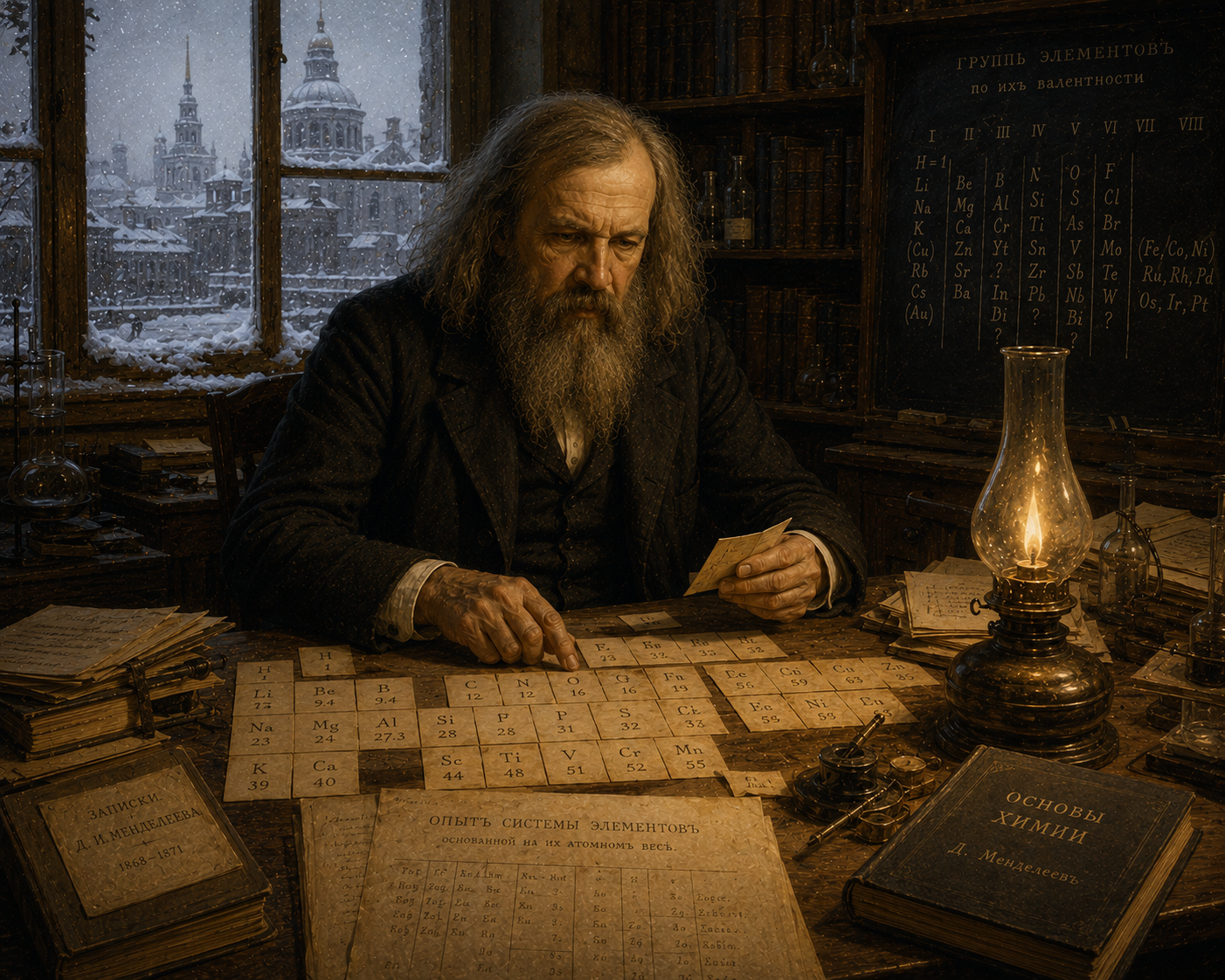 Bí Ẩn Của Những Ô Vuông: Hành Trình Của Dmitri Mendeleev