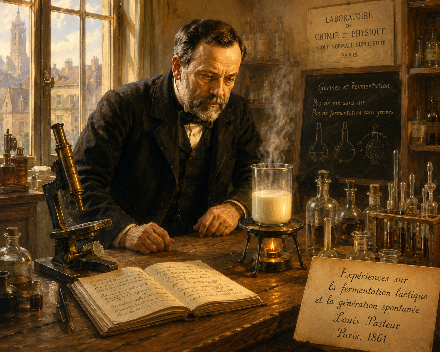 Hành Trình Nước Sữa An Lành – Chuyện Kể Về Louis Pasteur và Phép Màu Pasteur Hóa