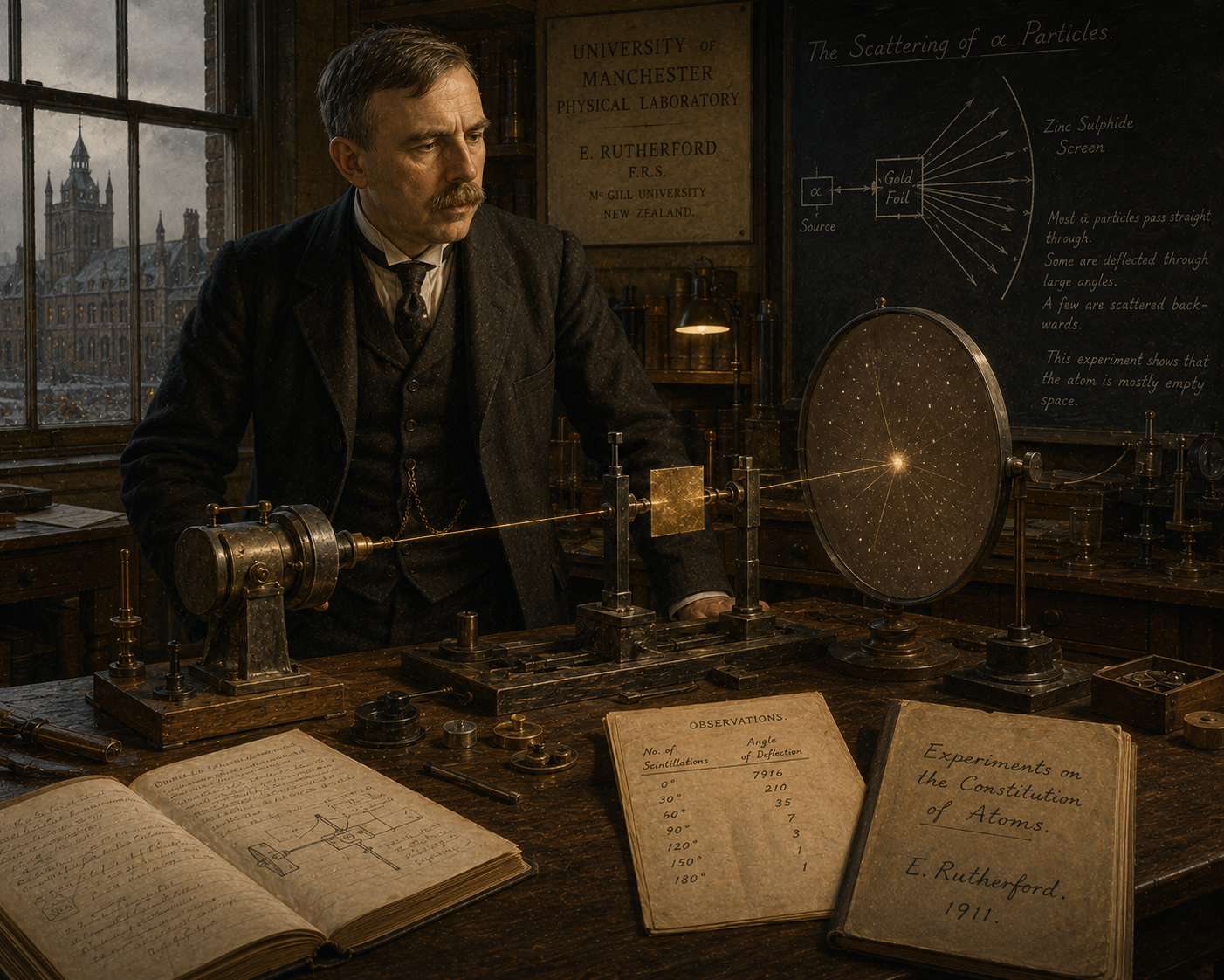 Hạt Nhân Bí Ẩn: Hành Trình Khám Phá Của Ernest Rutherford