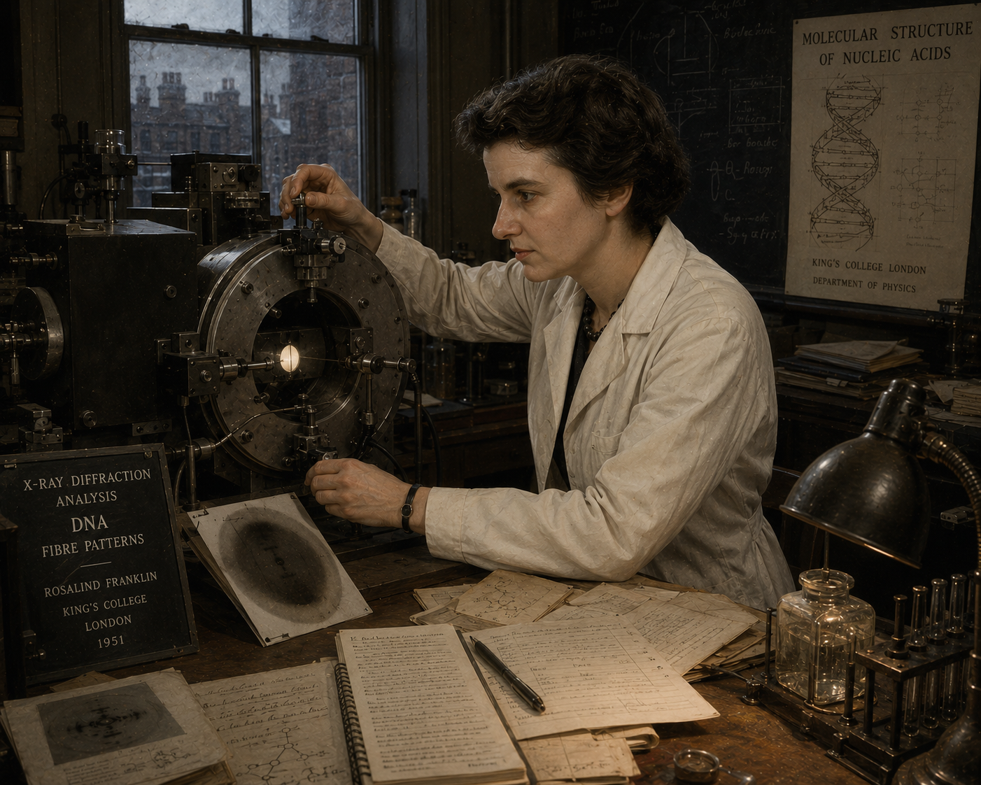 Bóng Hình Trong Ánh Sáng: Hành Trình Của Rosalind Franklin