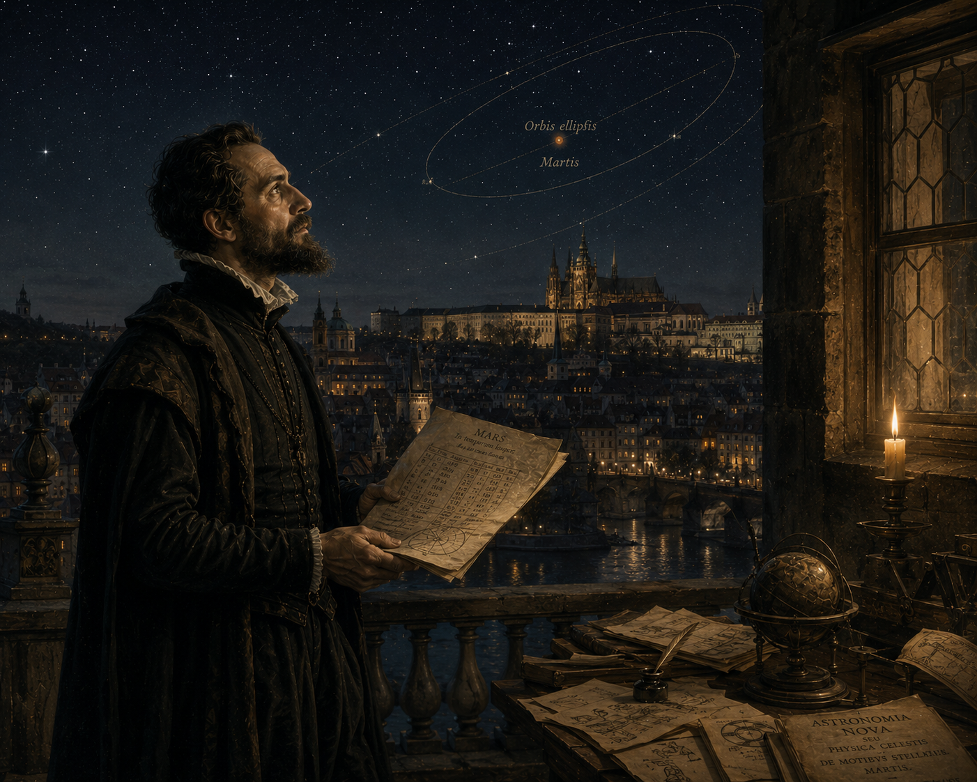 Hành Trình Ánh Sáng: Johannes Kepler và Bí Ẩn Chuyển Động Của Các Hành Tinh