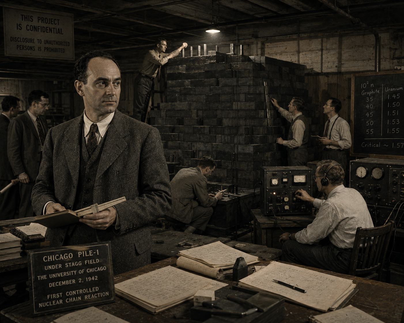 Ánh Sáng Dưới Lòng Chicago: Hành Trình Của Enrico Fermi