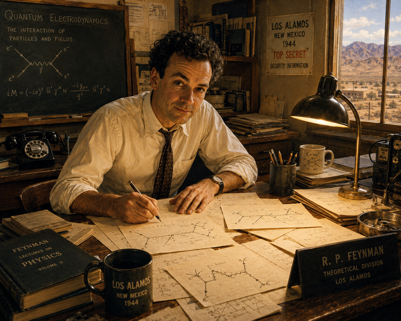 Bí Ẩn Của Những Hạt Nhỏ: Hành Trình Của Richard Feynman