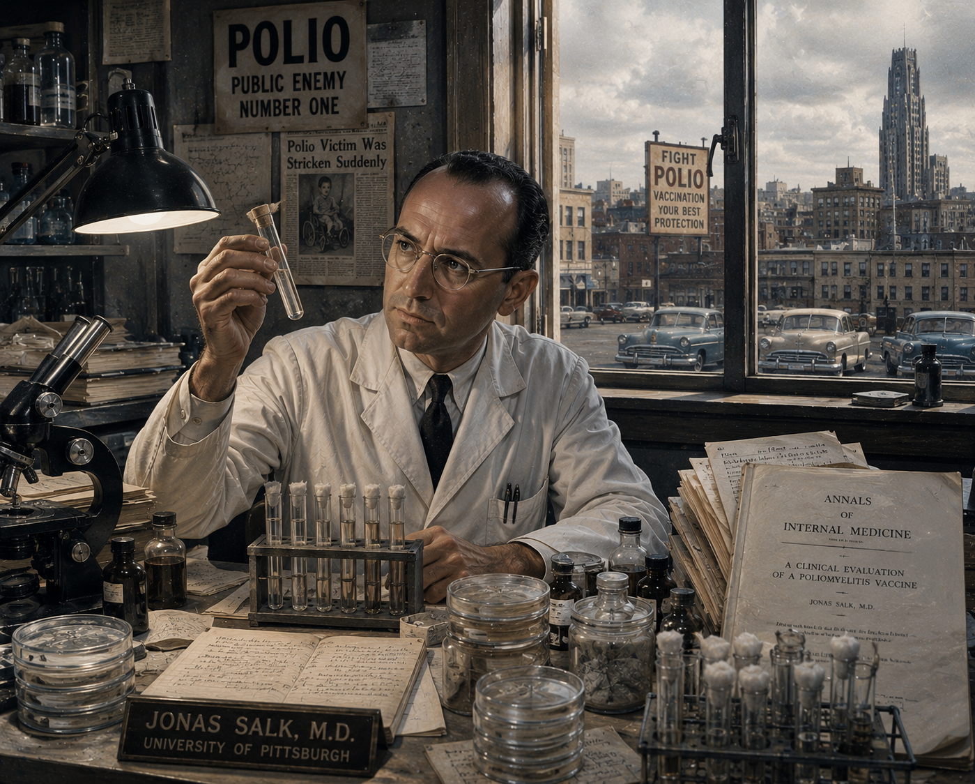 Ánh Sáng Từ Phòng Thí Nghiệm: Hành Trình Của Jonas Salk