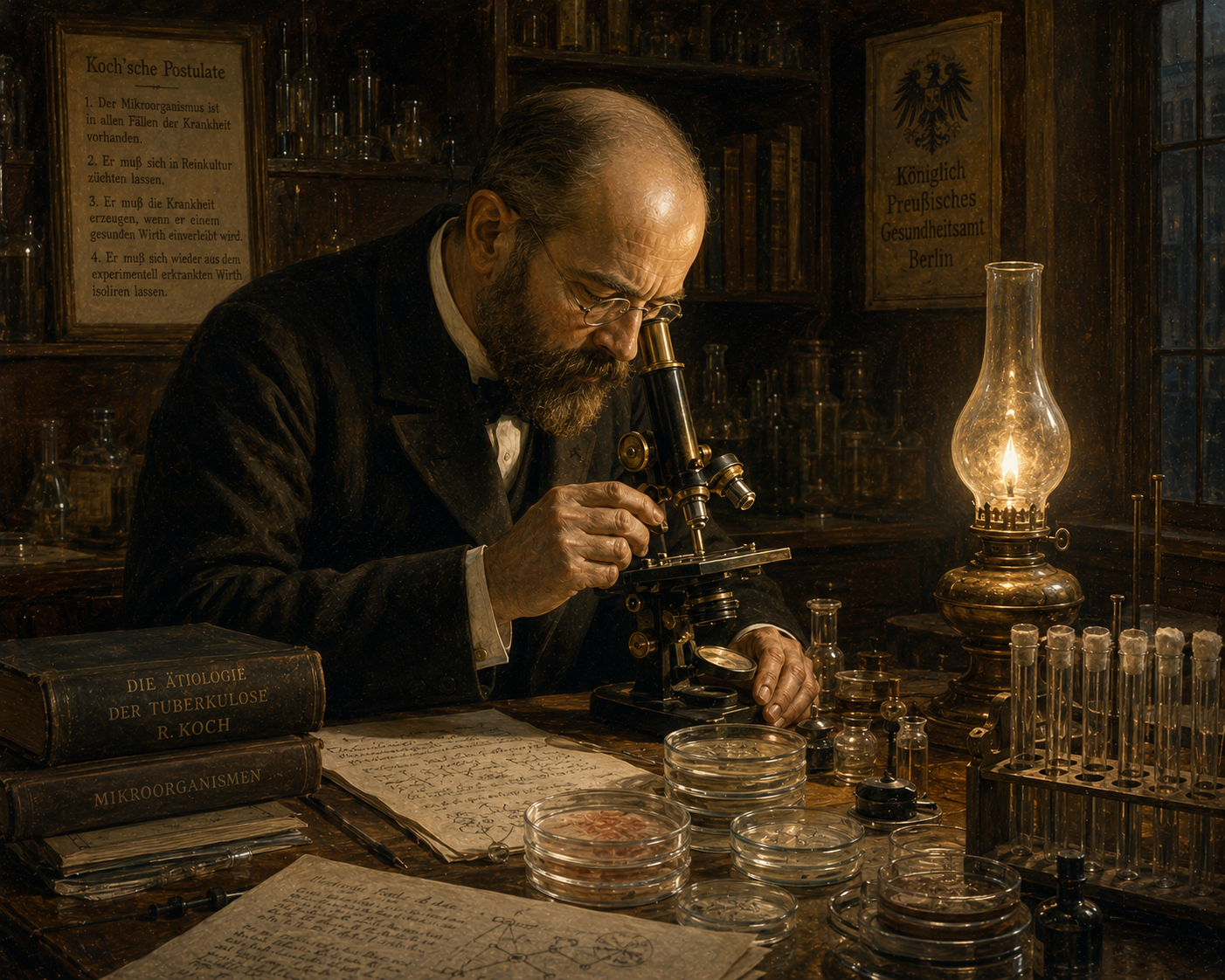Hành Trình Tìm Ra Kẻ Thù Vô Hình: Robert Koch và Cuộc Chiến Chống Bệnh Lao