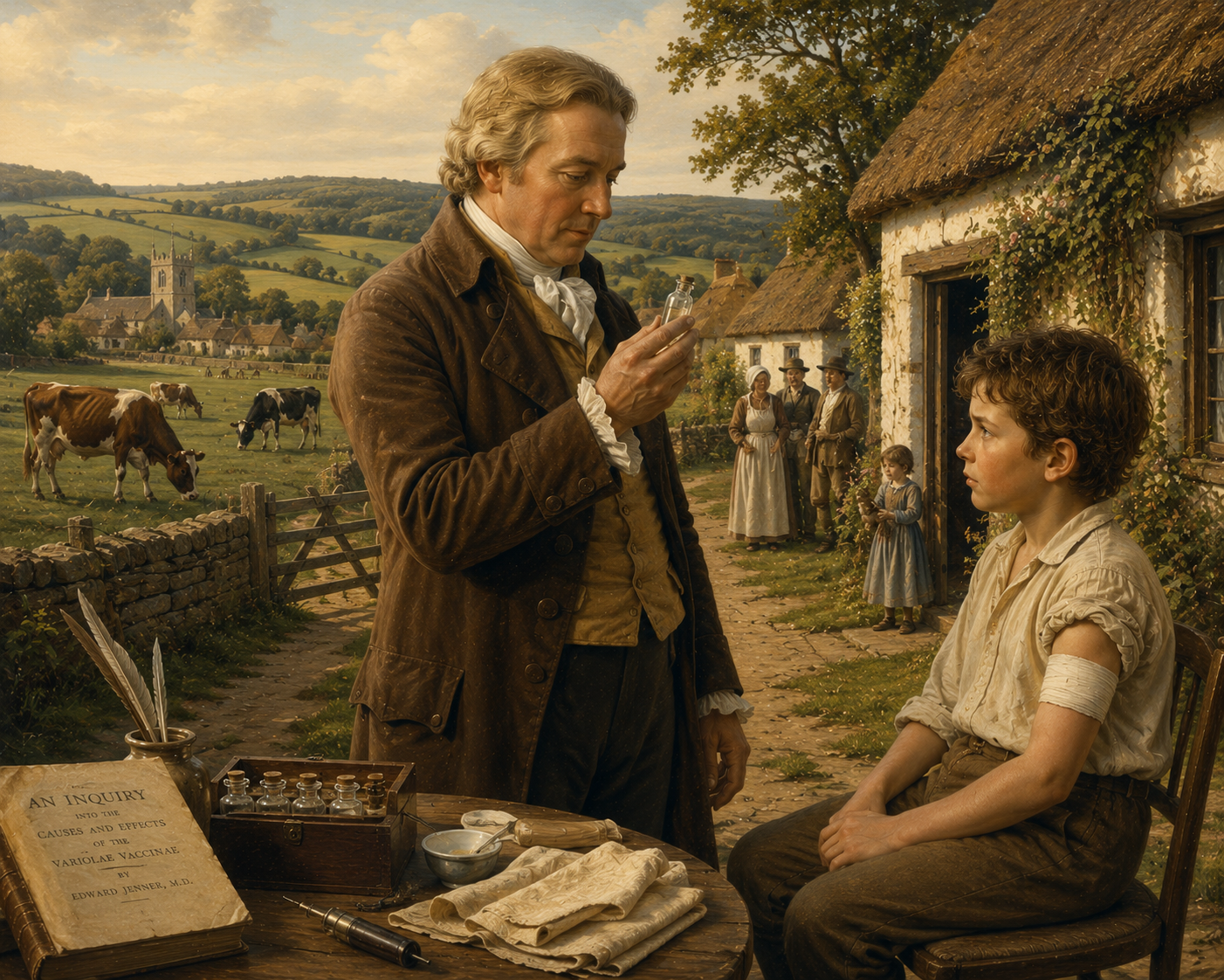 Ánh Sáng Từ Nỗi Đau: Câu Chuyện Của Edward Jenner Và Vaccine Đầu Tiên