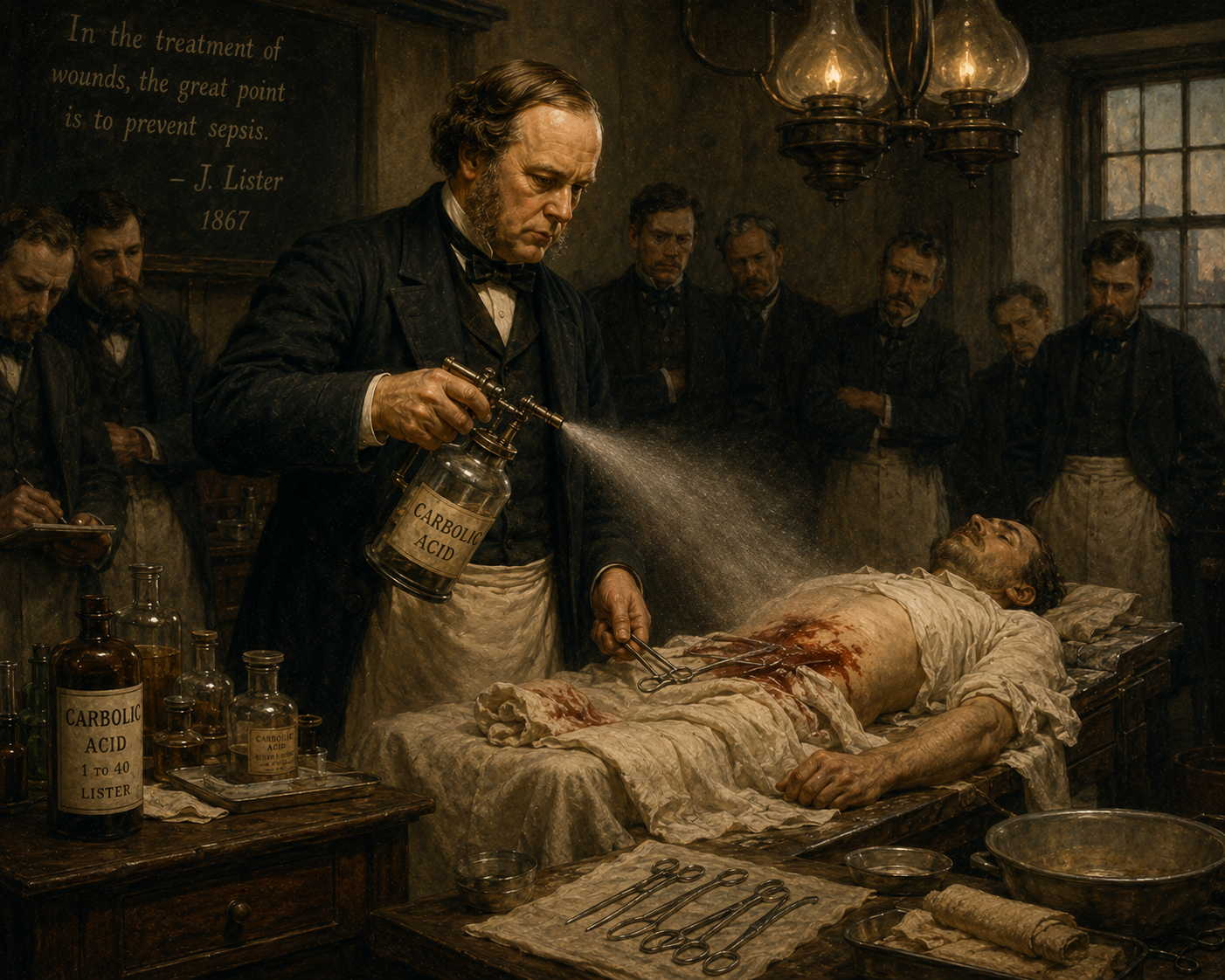 Joseph Lister: Người Khai Sáng Vô Trùng Trong Phẫu Thuật