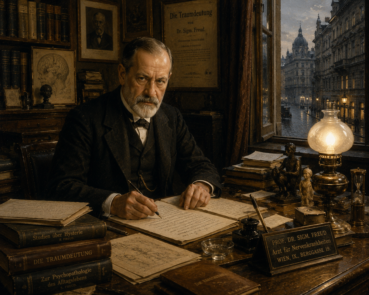 Hành Trình Vào Tâm Trí: Sigmund Freud và Sự Ra Đời của Phân Tâm Học