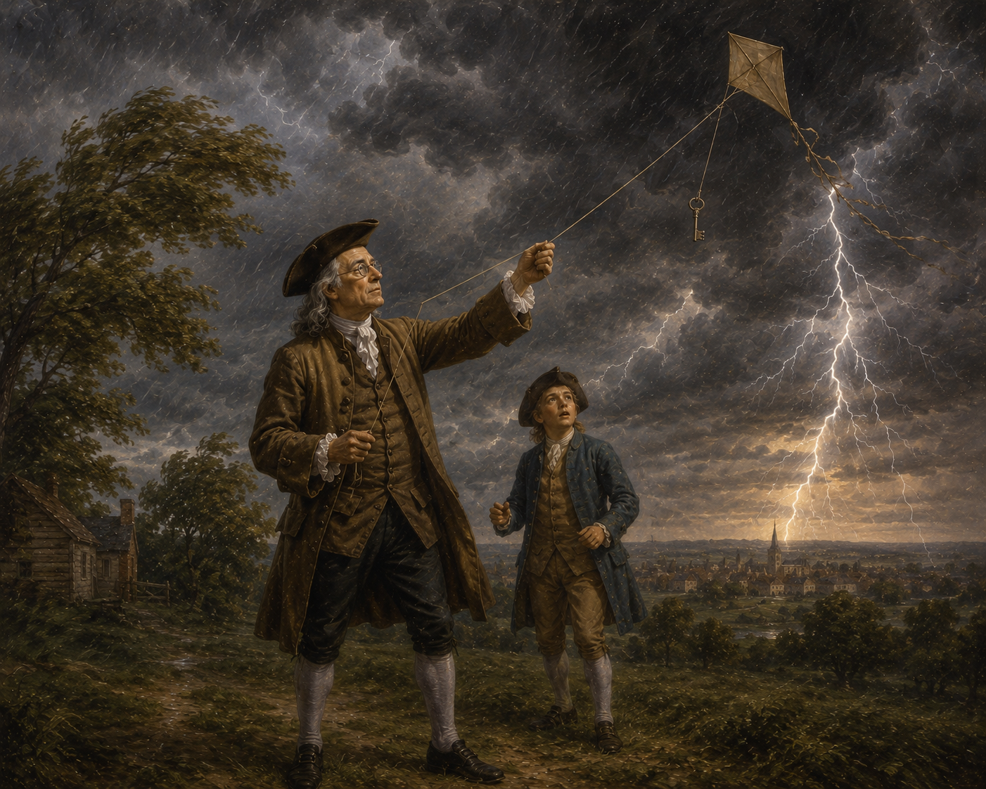 Benjamin Franklin và Bí Ẩn của Tia Sét