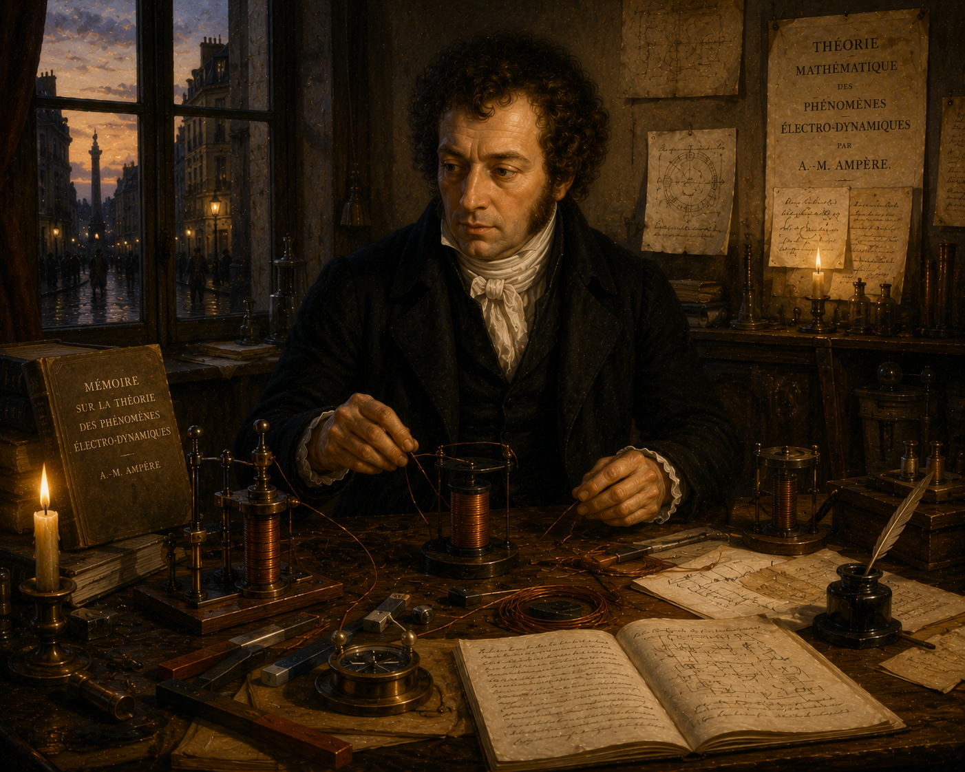 Dòng Điện Của Trí Tuệ: Hành Trình Của André-Marie Ampère