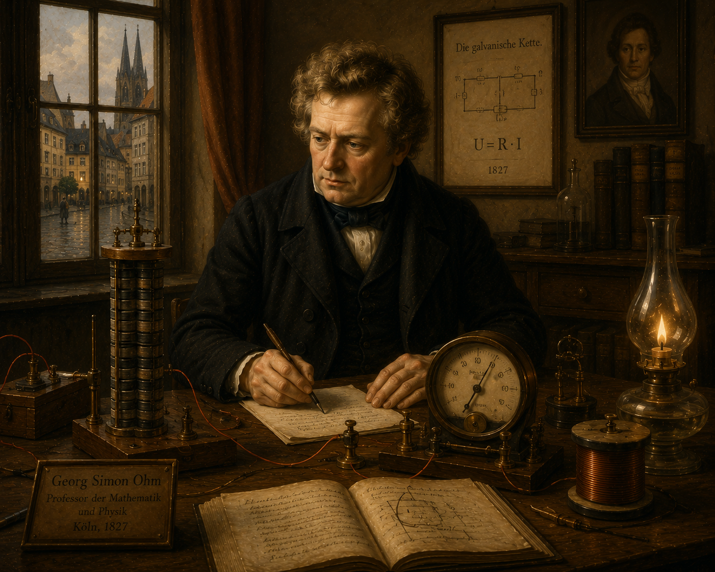 Ánh Sáng Từ Dòng Điện: Hành Trình Của Georg Ohm