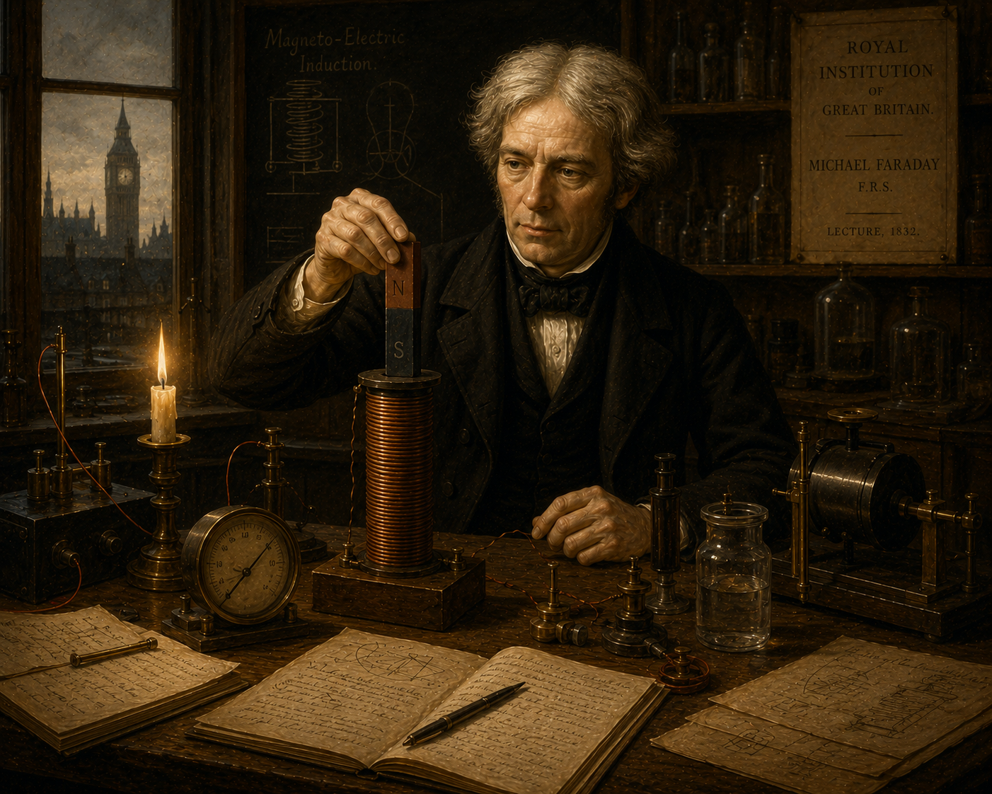 Ánh Sáng Từ Dòng Điện: Hành Trình Khám Phá Của Michael Faraday