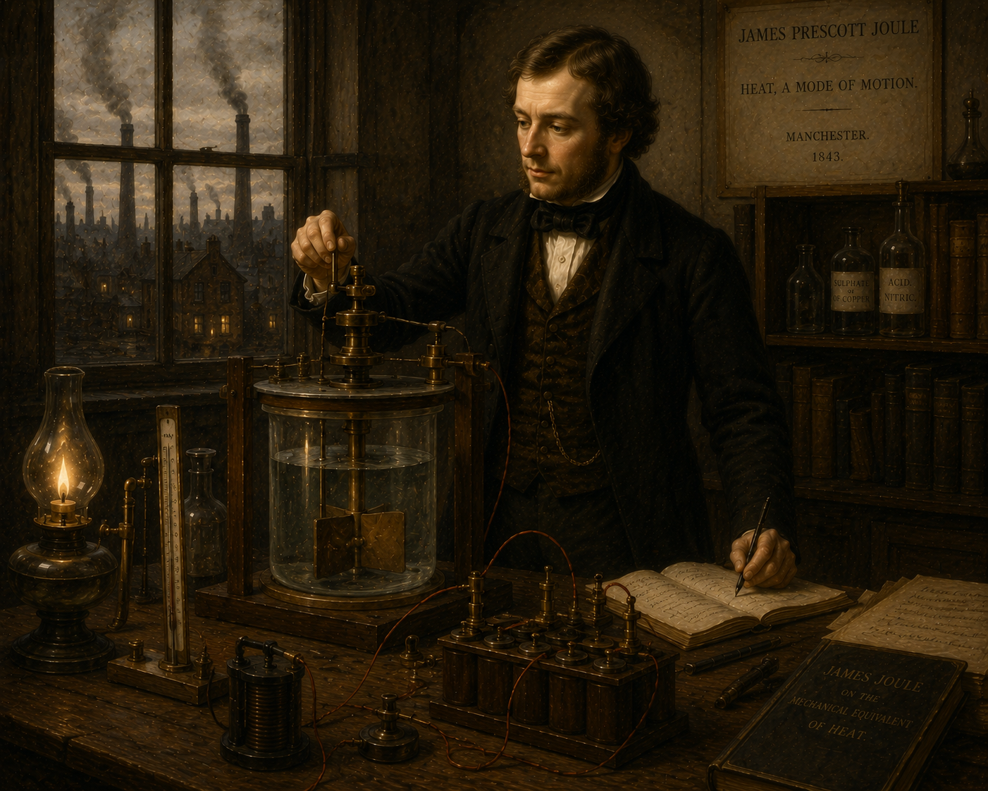 Ngọn Lửa Của Sự Khám Phá: Hành Trình Của James Joule