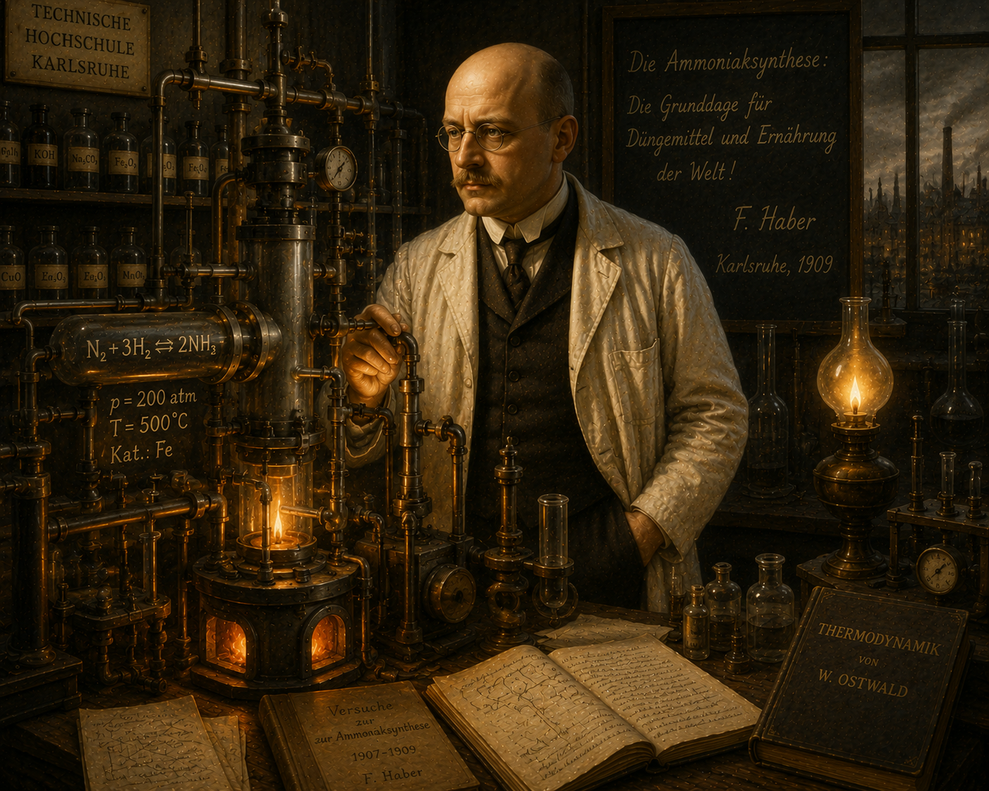 Hạt Giống Của Sự Sống: Fritz Haber và Hành Trình Tổng Hợp Amoniac