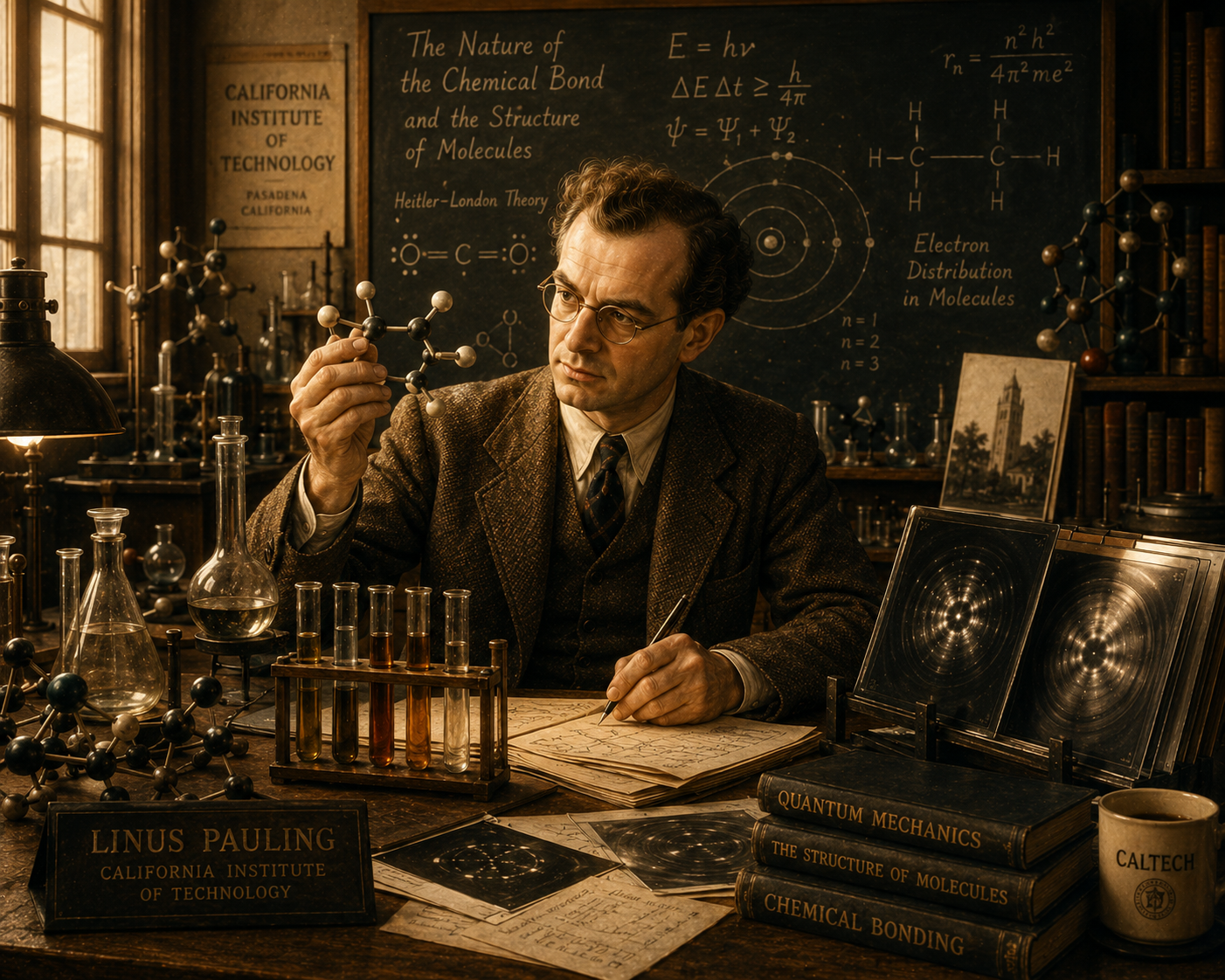 Linus Pauling: Người Vẽ Nên Liên Kết Vô Hình