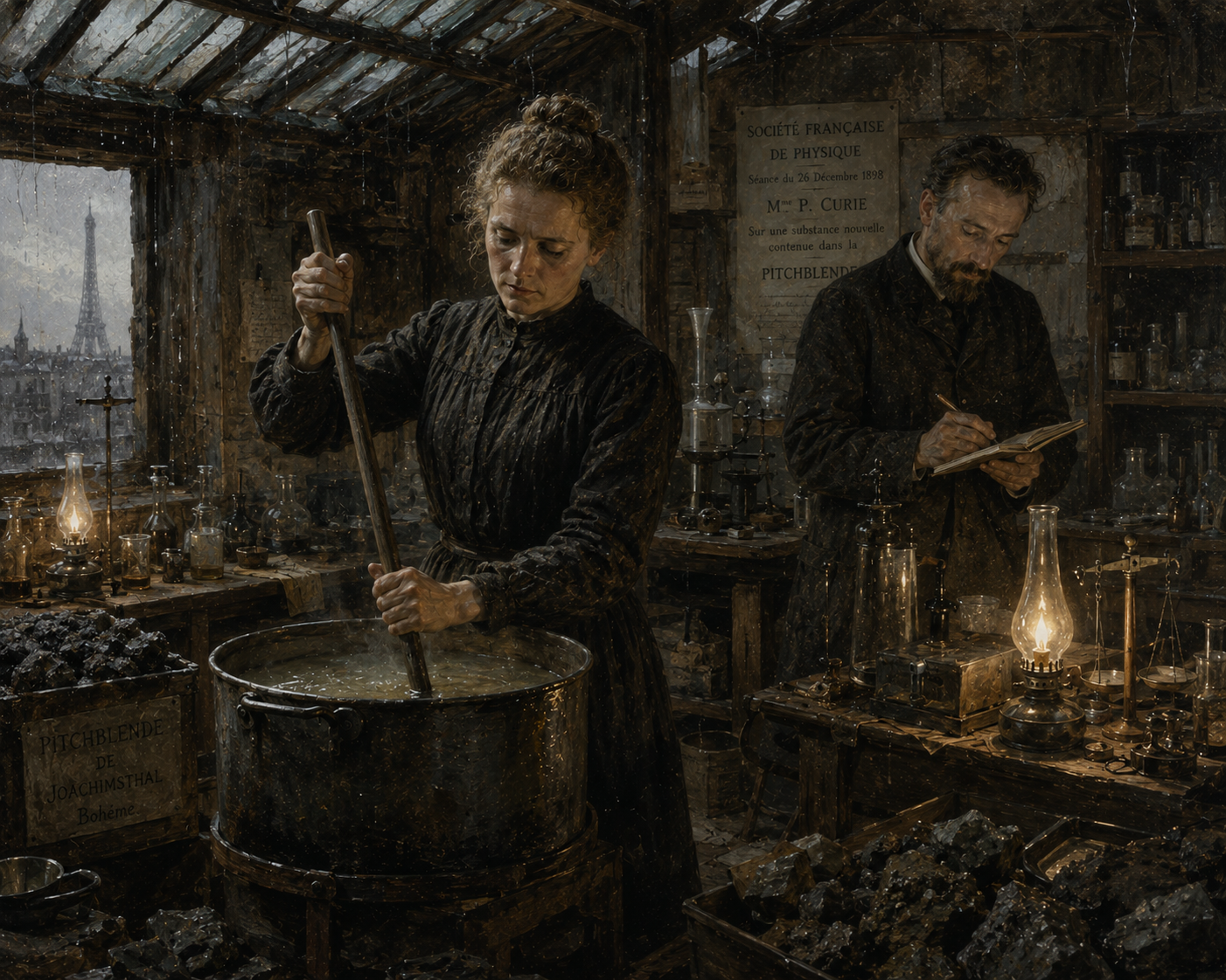 Ánh Sáng Từ Bóng Tối: Hành Trình Khám Phá Của Marie Curie