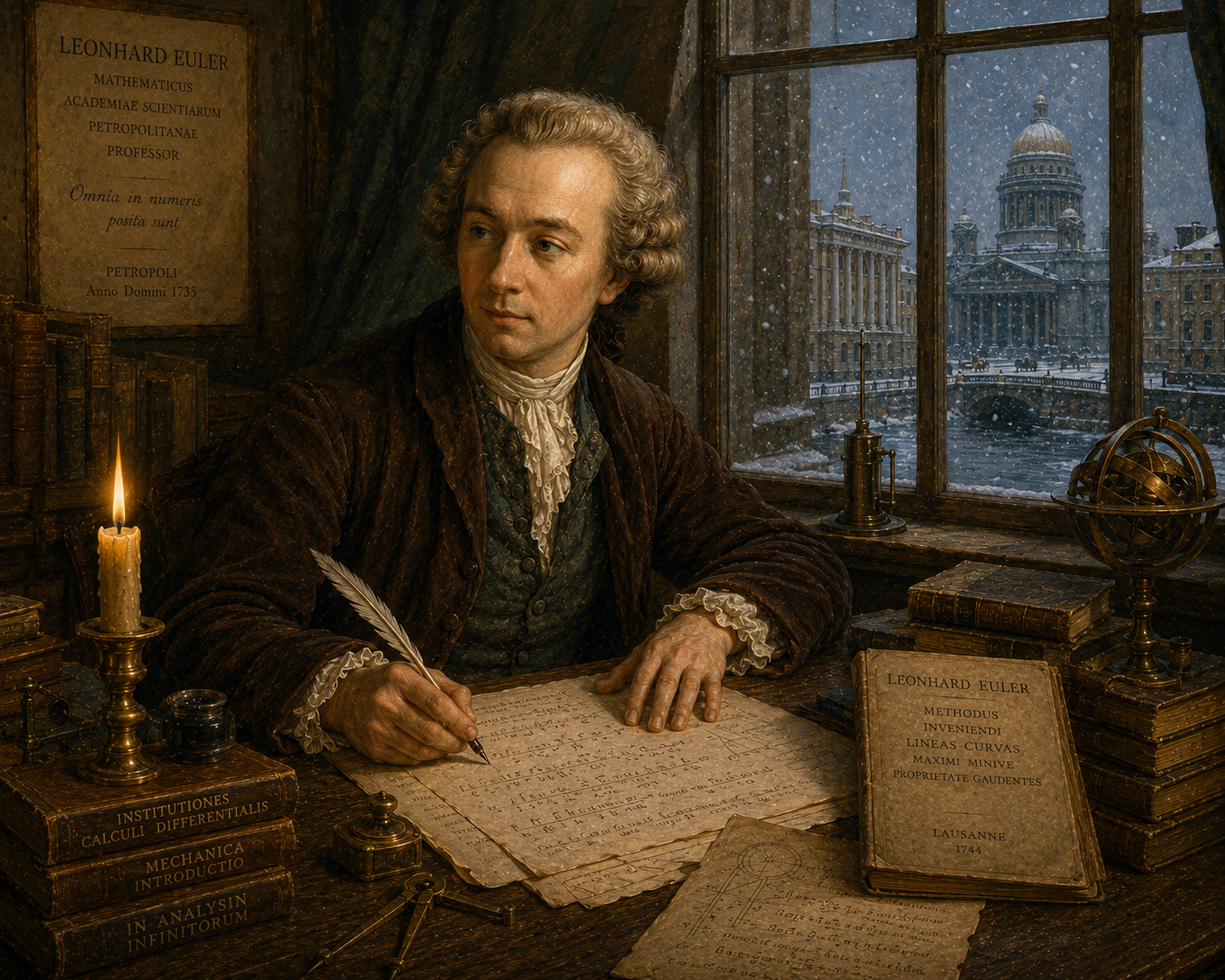 Ánh Sáng của Số Học: Hành Trình Của Leonhard Euler