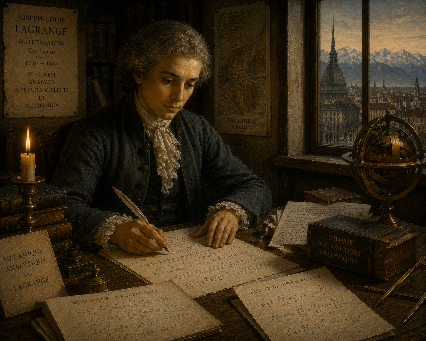Hành Trình Của Những Phương Trình: Joseph-Louis Lagrange và Cơ Học Vượt Thời Gian
