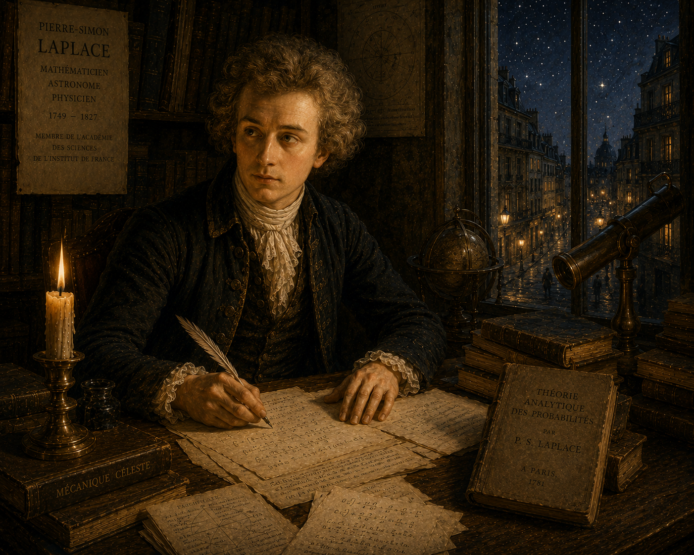 Bầu Trời Và Những Con Số: Hành Trình Của Pierre-Simon Laplace