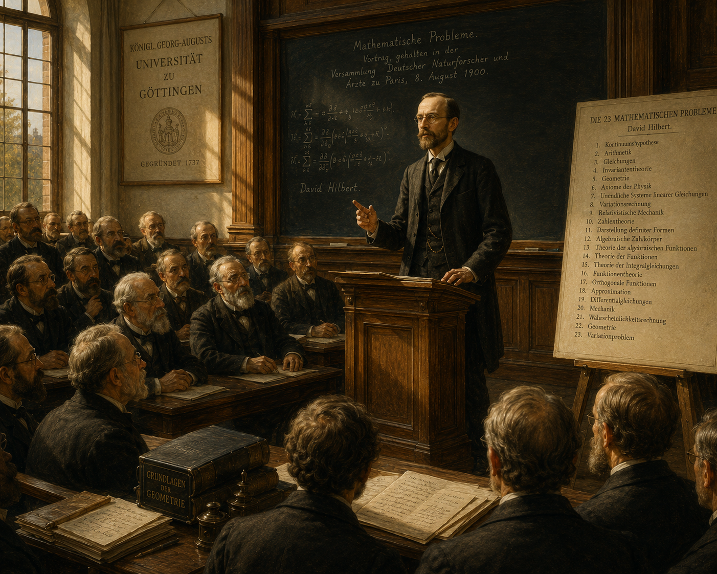 David Hilbert và Danh Sách 23 Bài Toán Thế Kỷ