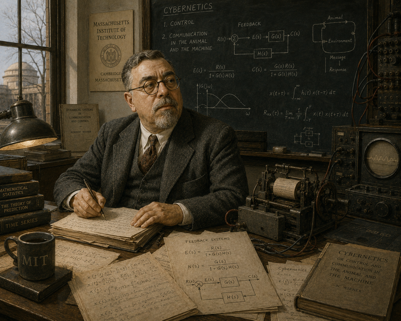 Norbert Wiener: Người Khai Phá Tương Lai của Điều Khiển Học