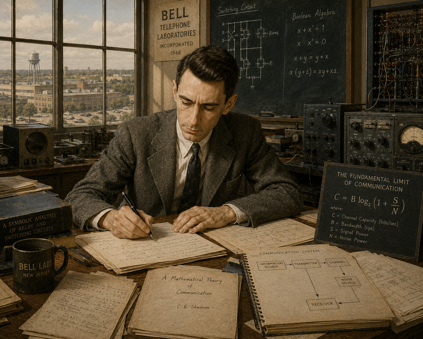 Bậc Thầy của Thông Tin: Hành Trình của Claude Shannon