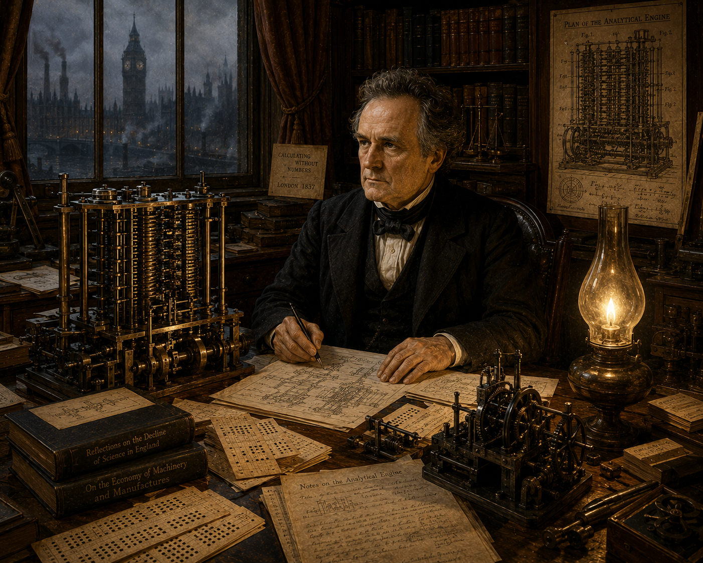 Cỗ Máy Giấc Mơ: Hành Trình Của Charles Babbage Và Động Cơ Phân Tích