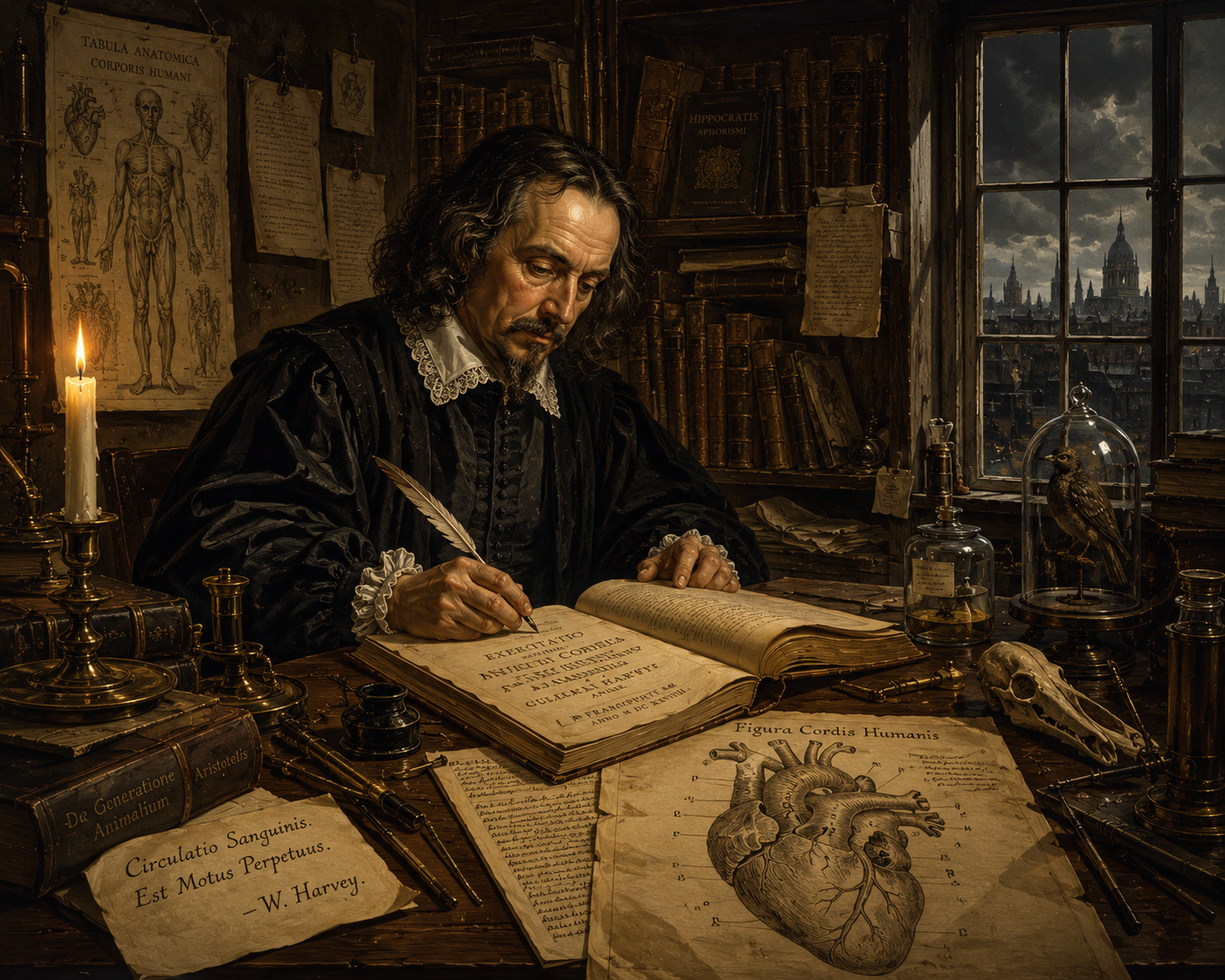 Dòng Máu Sự Sống: Hành Trình Khám Phá Của William Harvey