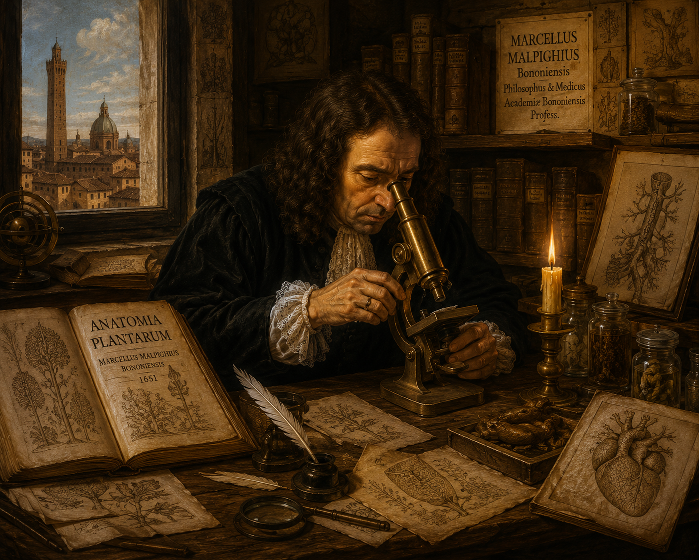 Hành Trình Nhìn Thấy Những Điều Vô Hình: Marcello Malpighi và Kính Hiển Vi
