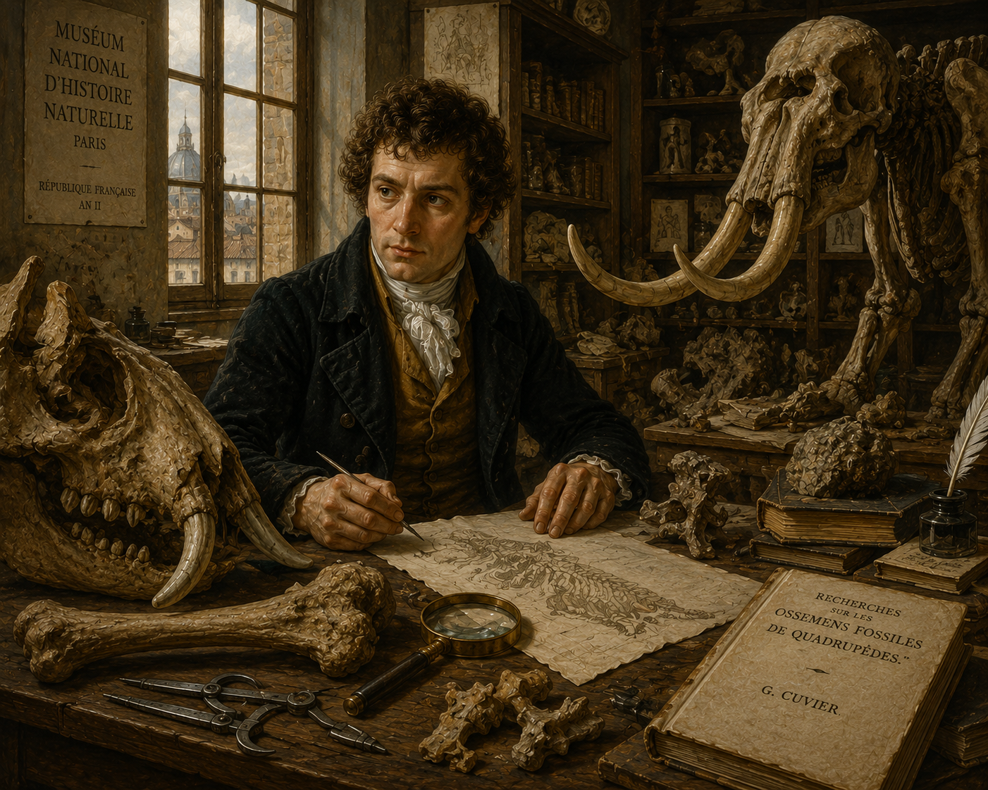 Georges Cuvier: Người Đọc Hiểu Xương Cốt