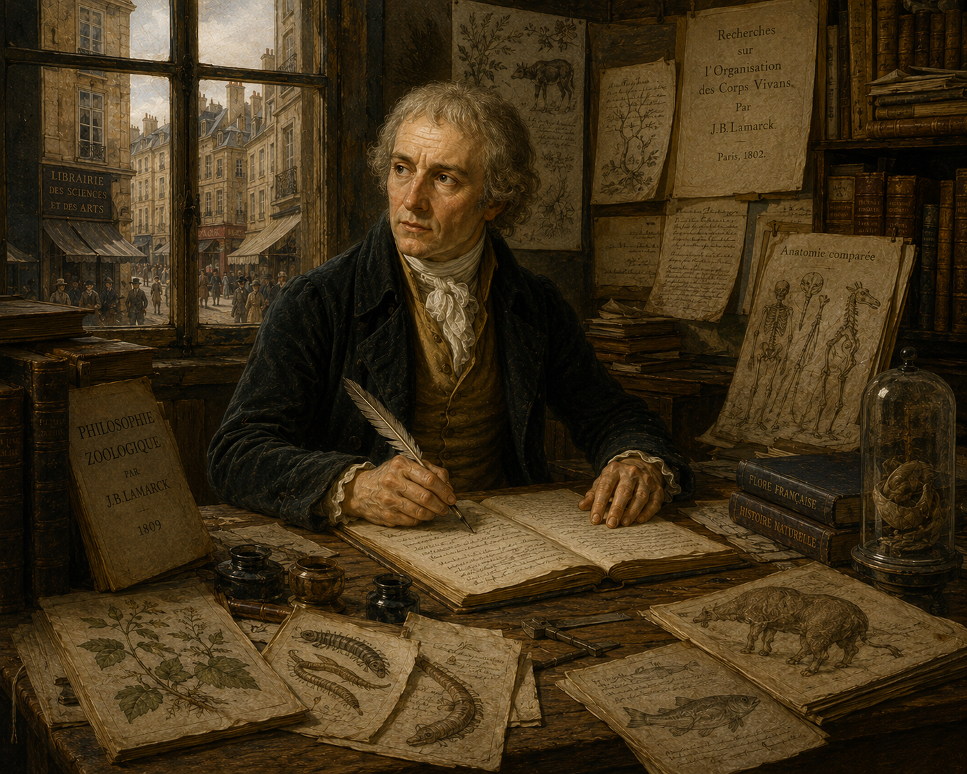 Hành Trình Của Ý Tưởng: Jean-Baptiste Lamarck và Thuyết Biến Hình