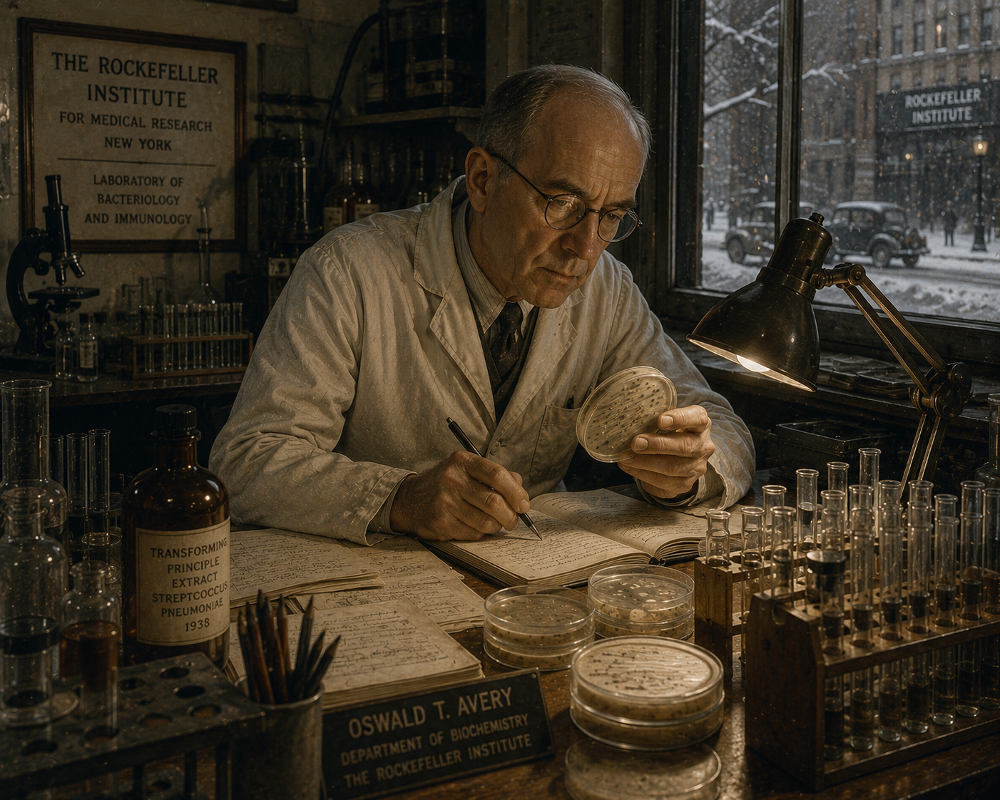 Khám Phá Bí Ẩn Sự Sống: Hành Trình của Oswald Avery